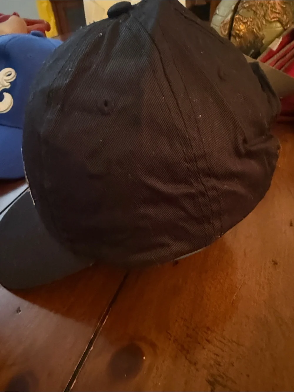 Black Alaska Embroidered Baseball Cap
